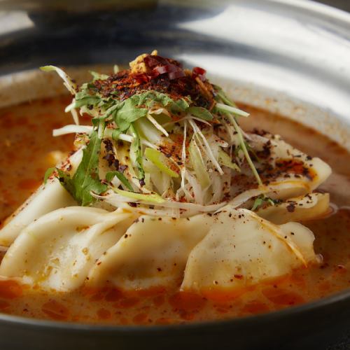 麻辣炊き餃子