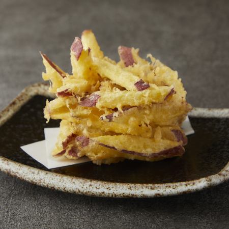 さつまいものかき揚げ