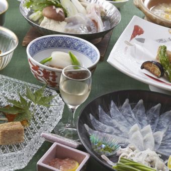 <Harukas 10th Anniversary Special Price! 10,000 yen (tax included)> [Fugu Kaiseki] Menu for May and June ◆Fugetsu◆