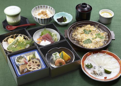 [May 1st - August 31st] Hamo bento (Reservations not accepted for this menu)