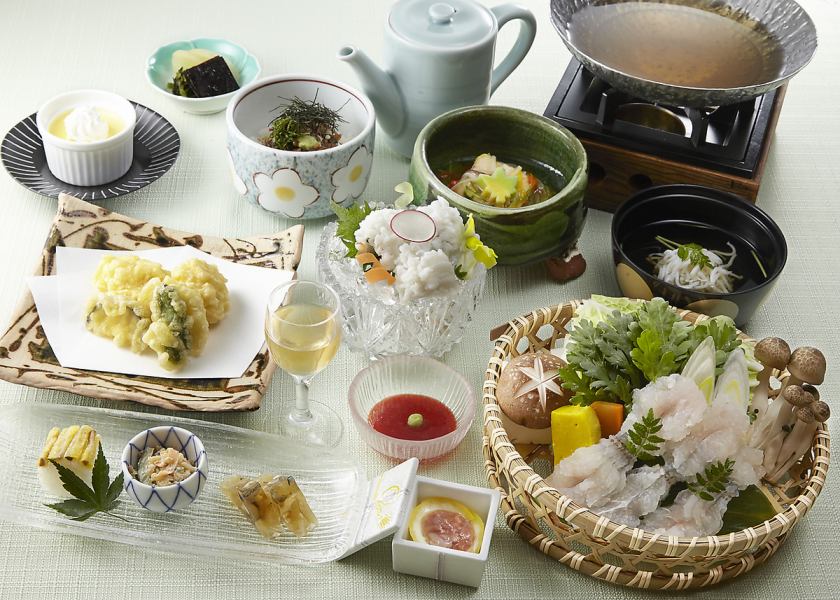 【8月31日までの期間限定】 ◆鱧会席◆ 7150円(税込)