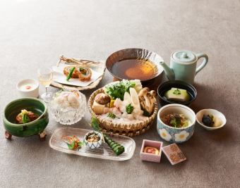 【~8月31日の期間限定】今が旬!!◆【鱧会席】鱧ちり・鱧市松揚げ・鱧すき等全9品