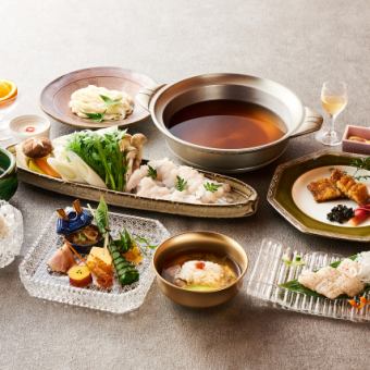 【～8月31日の期間限定】今が旬!!◆【鱧コース】牡丹鱧・鱧焼霜造り・鱧すき等全10品