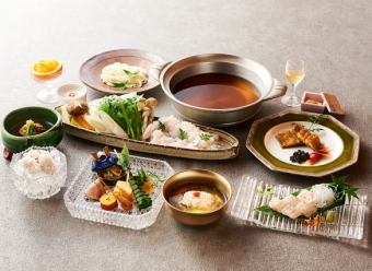 【~8月31日の期間限定】今が旬!!◆【鱧コース】牡丹鱧・鱧焼霜造り・鱧すき等全10品