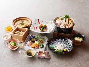 【気軽な会食に】ふく会席風月（ふうげつ）|季節の料理と薄造り・唐揚げ等ふぐ料理を気軽に堪能