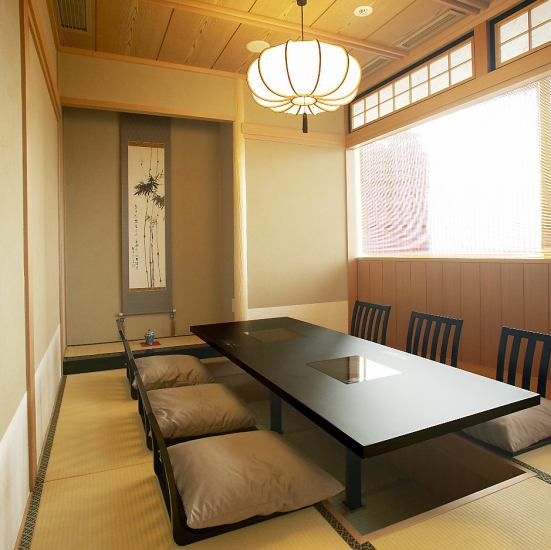 The spacious private room is also suitable for dates ◎ Special days such as anniversaries.