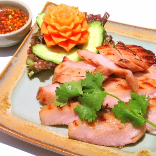Grilled Pork Toro “Koh Moo Yan”