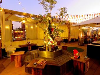 【舒缓套餐】包含帕玛森芝士意面等，5道菜+100分钟畅饮/110分钟用餐时间⇒5000日元（含税）