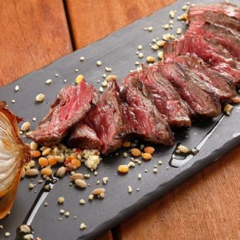 【unfurlコース】赤牛のローストビーフ等…お料理8品+飲み放題100分/お席110分⇒8000円（税込）