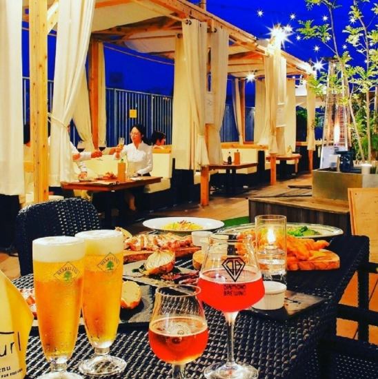 『ハートランドビール』飲み放題！＋1000円でクラフトビールも♪