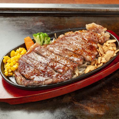 Japanese black beef sirloin steak