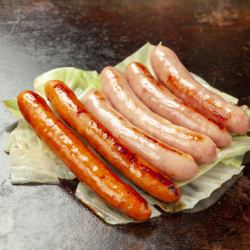 Chabi pork sausage platter