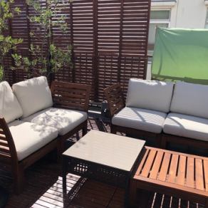 <全席オープンエア>寛ぎのソファー席☆