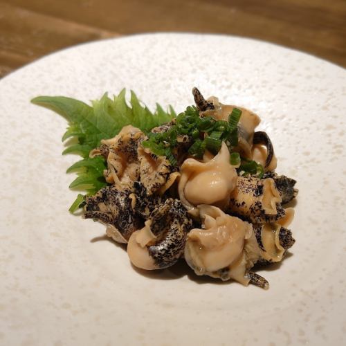 Simmered whelk with ginger