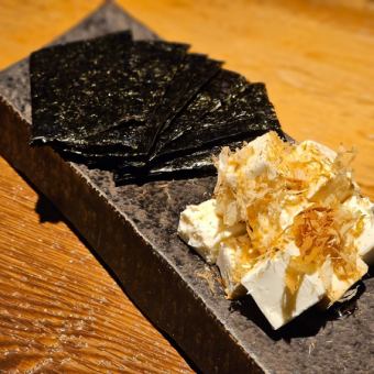 Okaka cream cheese seaweed roll