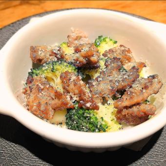 Homemade Salsiccia and Oven-Baked Broccoli