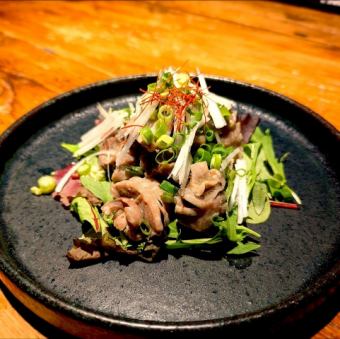 砂肝の香草コンフィ ネギまみれ