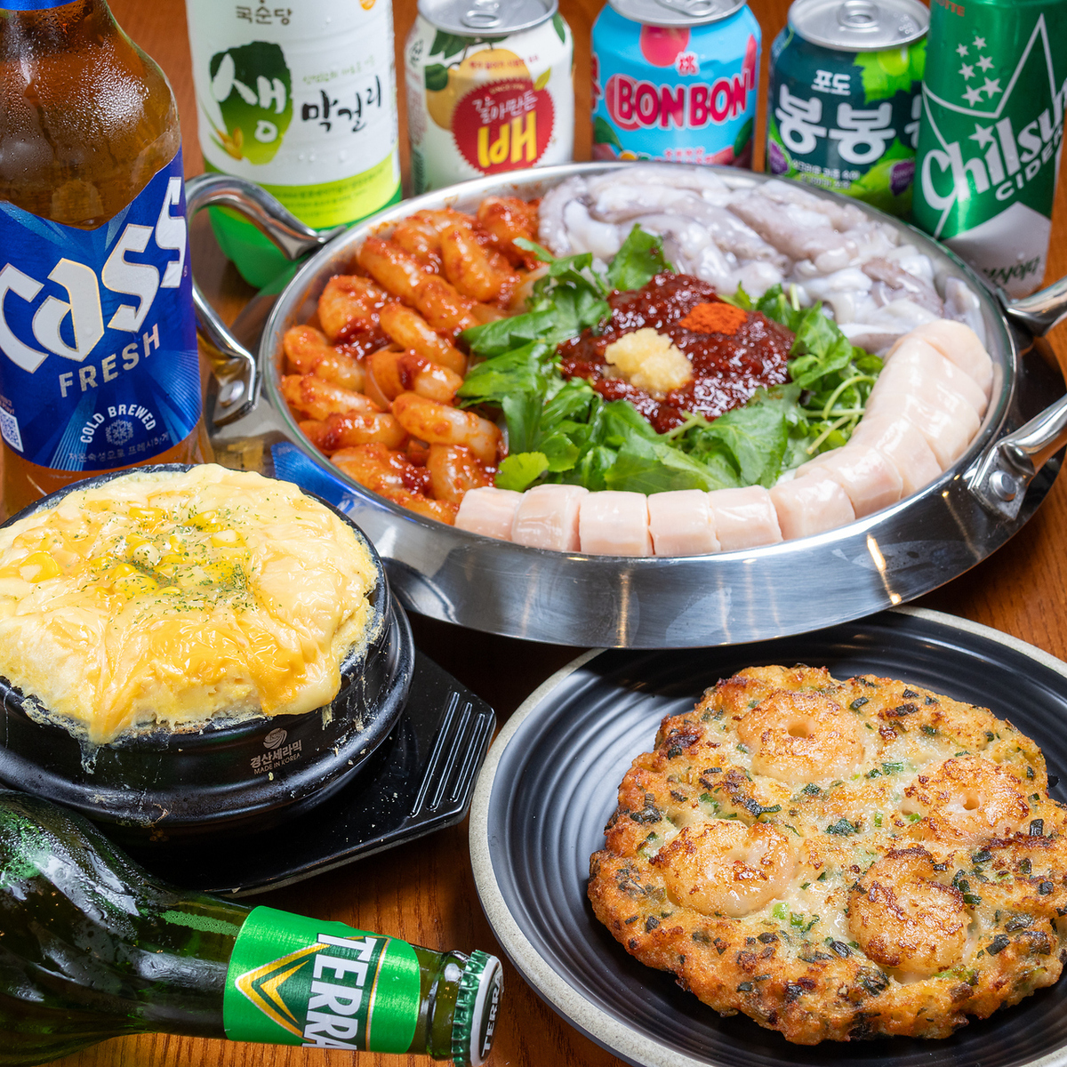 점심에서 건배! 맛있는 음료와 요리가 집결 ♪