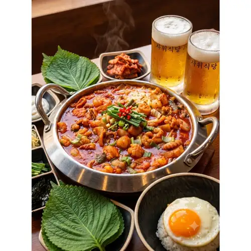 킨킨 맥주와 여름철 요리