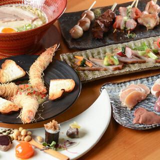 【梔コース】お得なコース≪全10品≫3000円(税込)+プレミアム飲み放題2000円(税込)