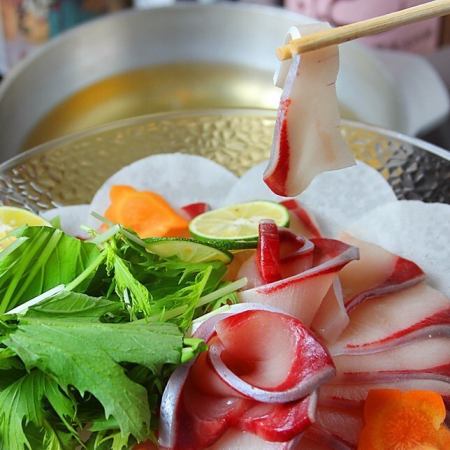 鰤しゃぶコース！6000円で120分飲み放題付き