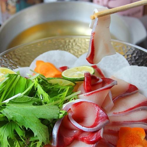 鰤しゃぶコース！6000円で120分飲み放題付き