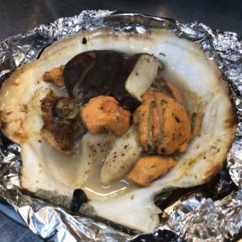 ホタテのバター焼き