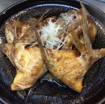鯛のかぶと焼き・鯛のかぶと煮
