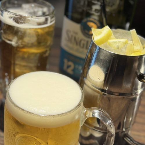 【職人の注ぎ方】泡まで美味しいビールと自家製サワー