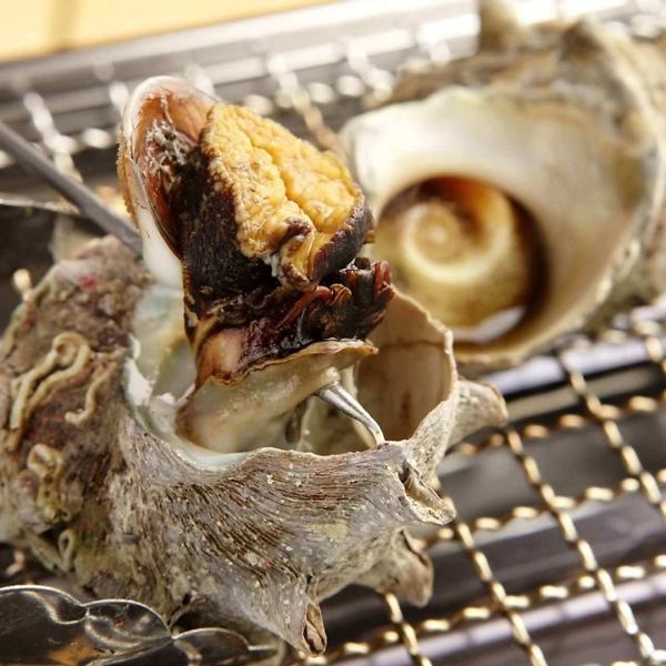 【まずはこれ！浜焼バーベキュー】貝類は栄養価も高く、健康にいいものばかり。280円より（税抜）