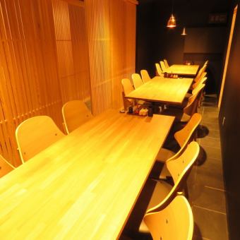 All private rooms can accommodate up to 50 people!