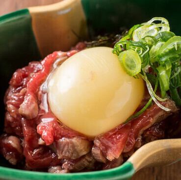 Rare cuts are served in an extremely fresh state