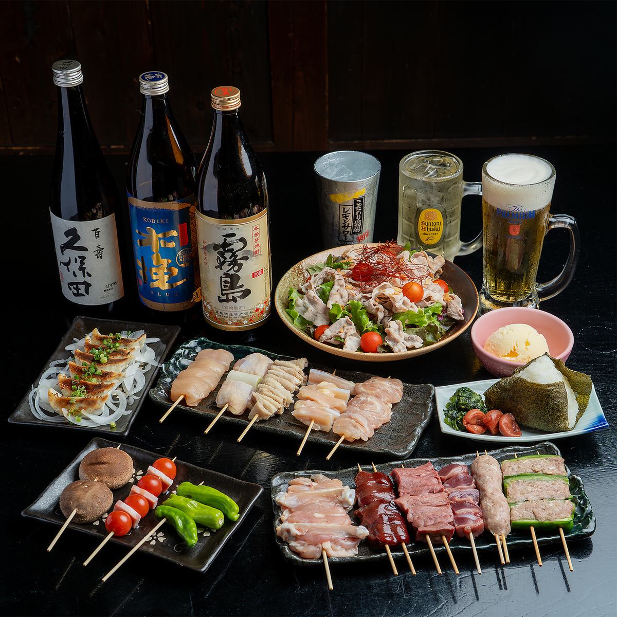 名物の焼鳥を一番美味しい焼き加減で！ジューシーさがたまらない