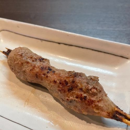 ジューシーな旨味！【心をつかむつくね串】