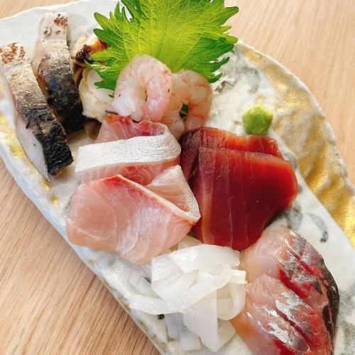 Luxury sashimi platter