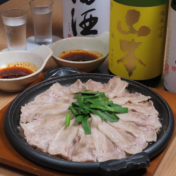 豚肉の焼しゃぶ