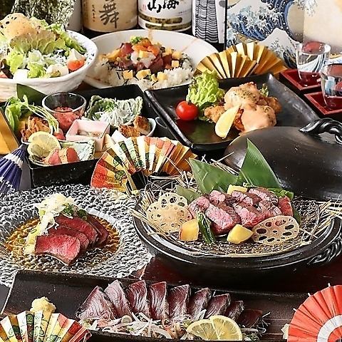 歓送迎会◎旬な料理を揃えたコース♪豊富な飲み放題付きコースプラン★3500円/4000円/5000円/6000円/8000円