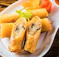 炸蔬菜春卷（4片）