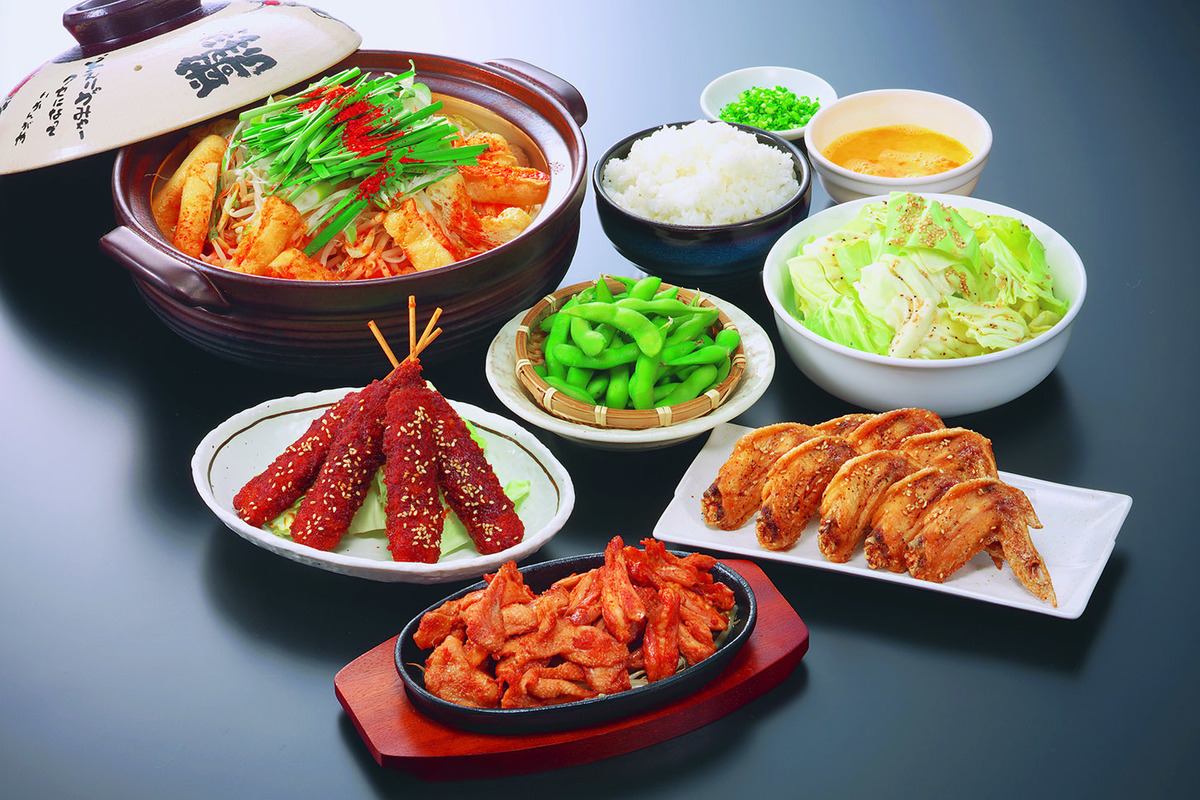 试用套装1990日元推荐（不含税）首次对共8个菜！