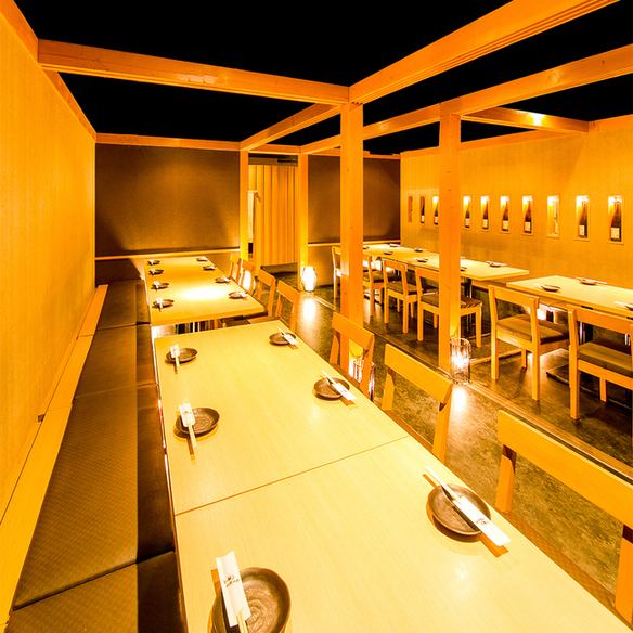 大小様々な個室席をご用意しています！