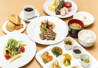 平日,土日祝ランチバイキング(基本火水休)8/16~8/27迄団体貸切為一般ランチ休業になります。
