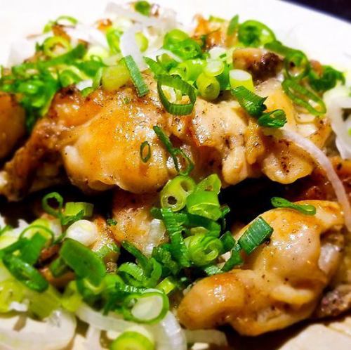 鶏ハラミの旨塩焼き