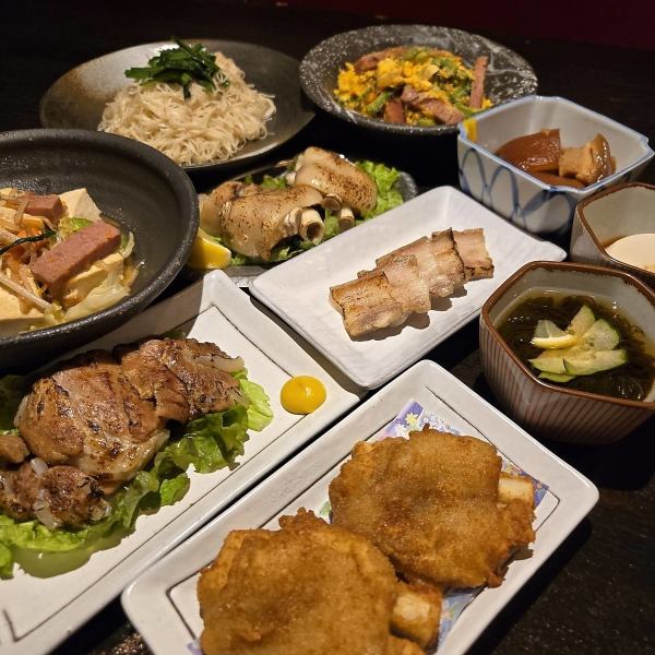沖縄料理も盛りだくさん！！