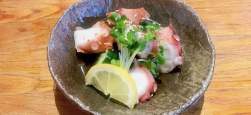 Whelk Chanja / Local Octopus and Cucumber with Sweet and Sour Sauce