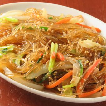 チャプチェ(春雨の甘口炒め)