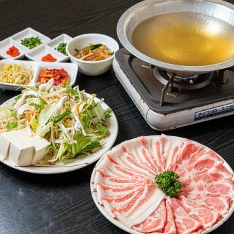 【たきもと◎心を解きほぐす厳選豚しゃぶプラン！】★2時間制食べ飲み放題4500円(税込)