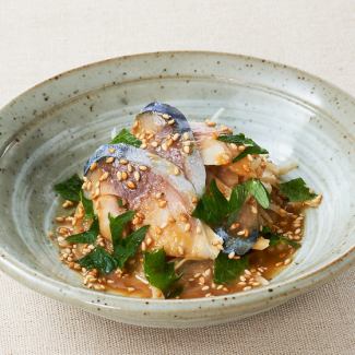 〆さば利久掛け