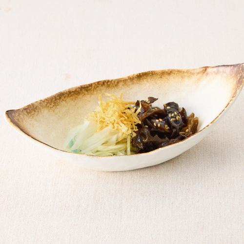 きくらげナムルパリパリ湯葉
