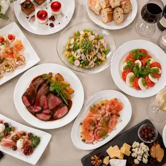 【夏の限定Current宴会6500円税込み180分コース】お料理8品+150分飲み放題付