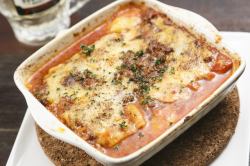 Akagi Kuroge Wagyu beef lasagna